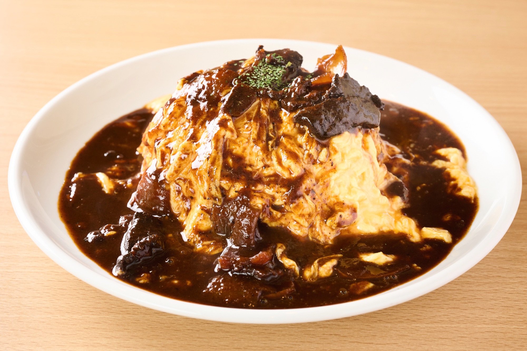 ハヤシオムライス