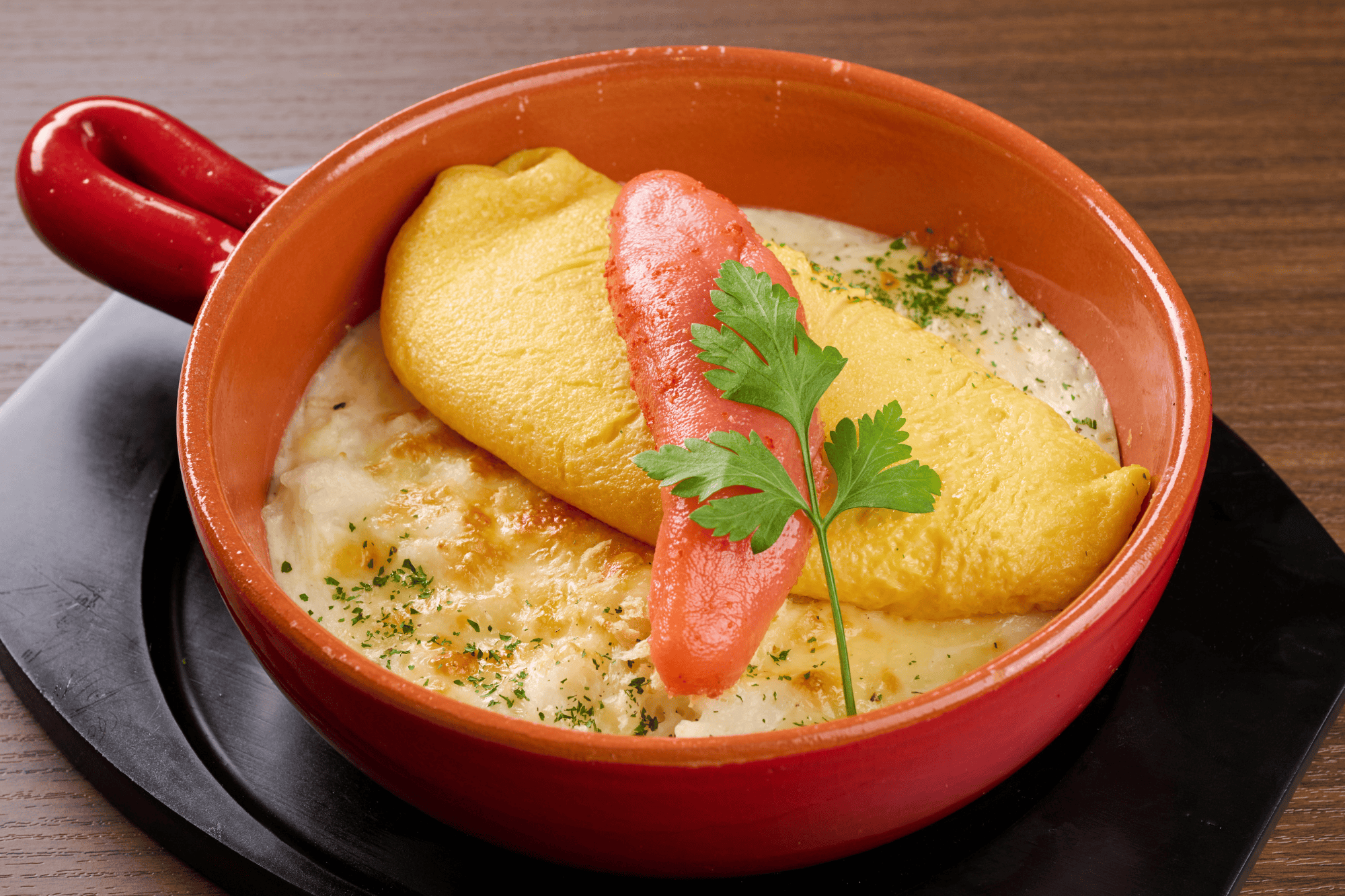 明太クリームオムライスドリア (チキン入)