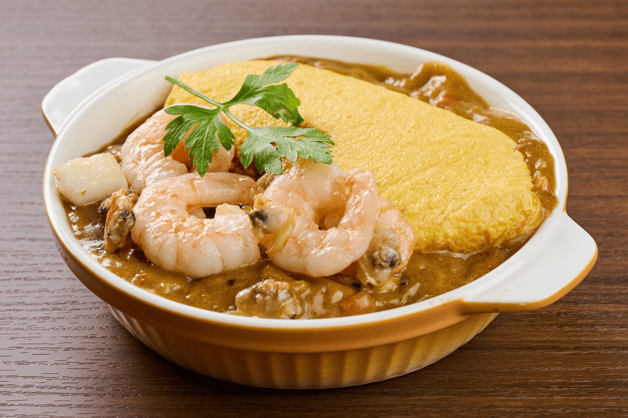 シーフードオムライス（下北沢たまごけん限定）