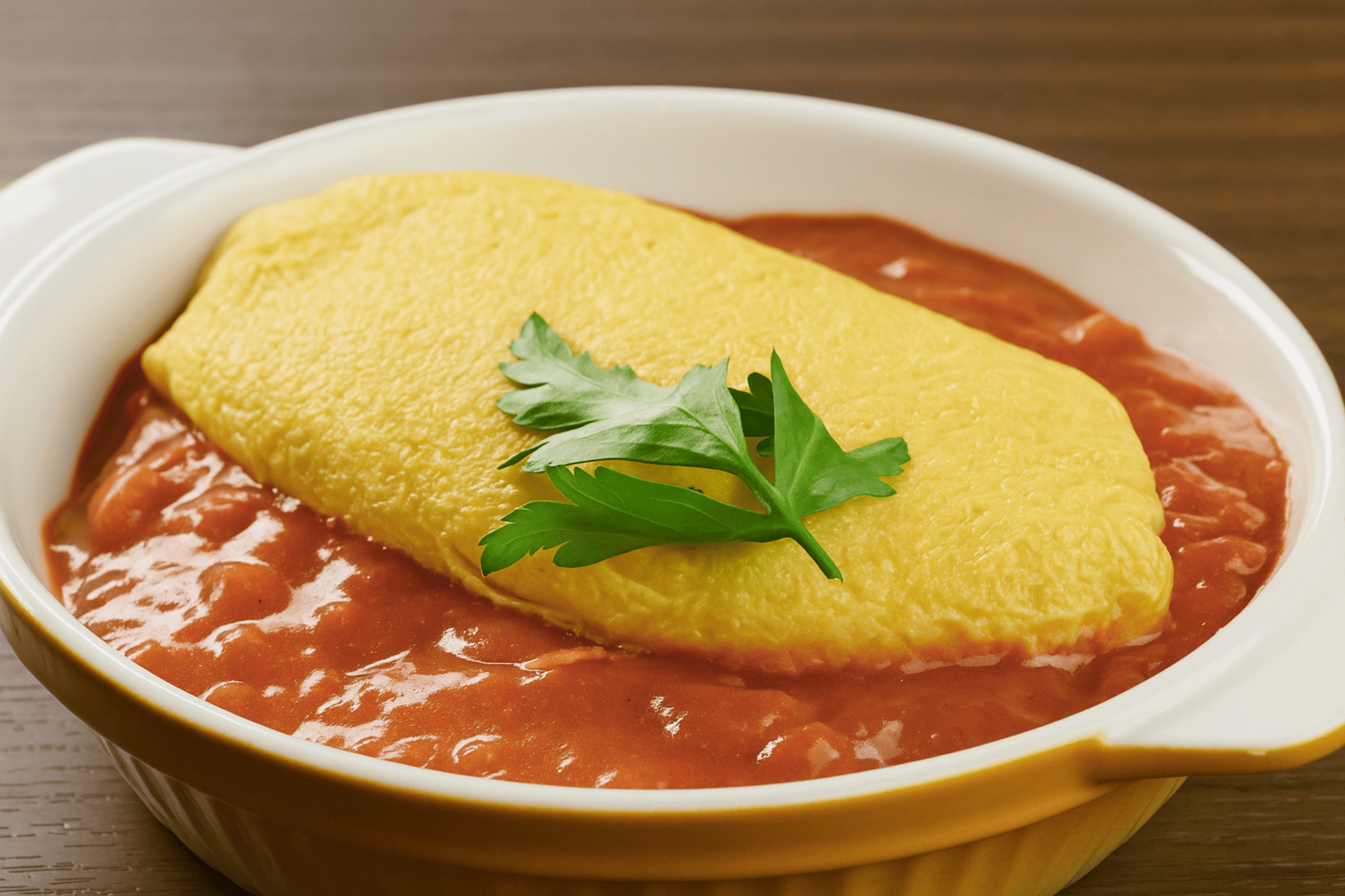 トマトオムライス（下北沢たまごけん限定）