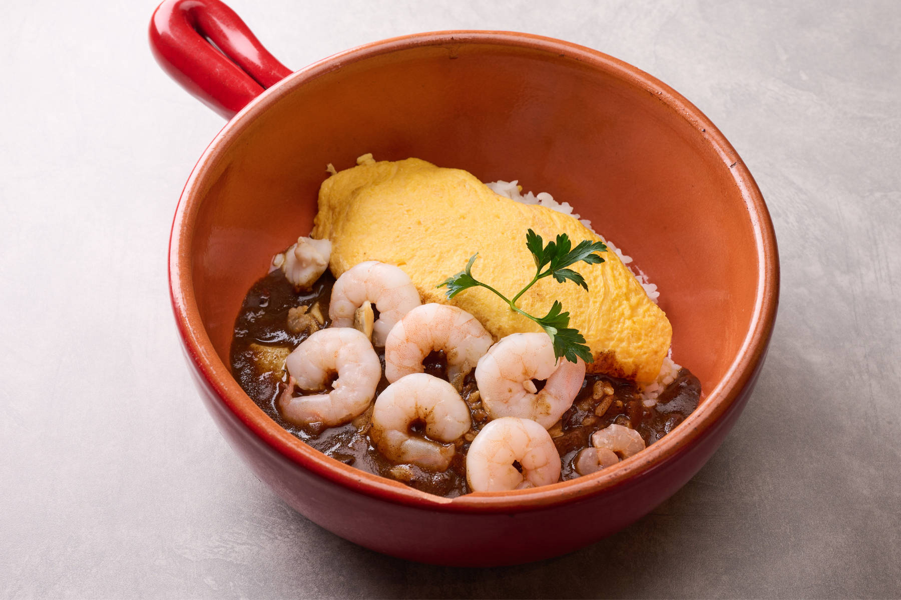 ダブルシーフードオムライス（下北沢たまごけん限定）