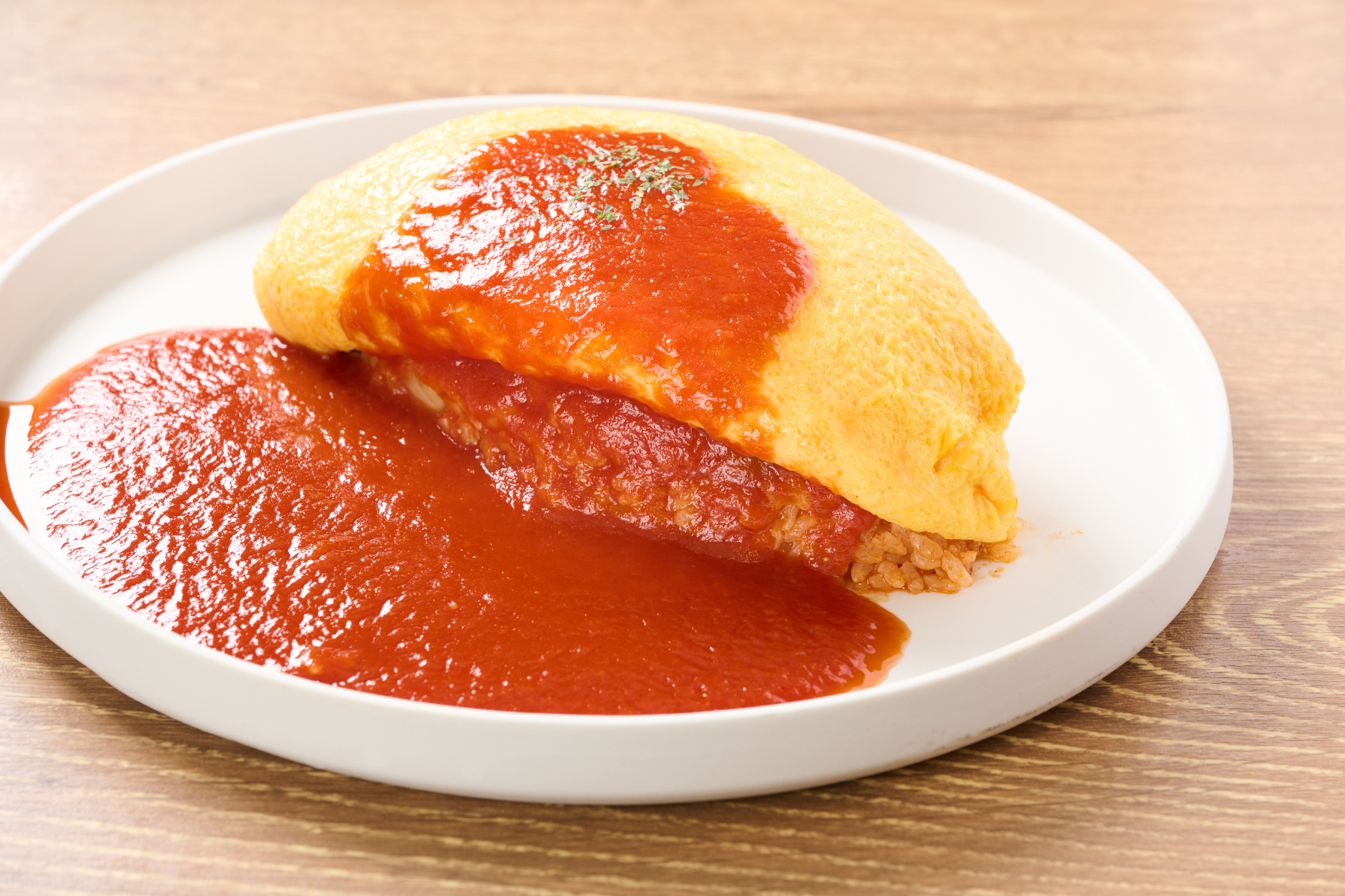 トマトオムライス（渋谷たまごけん限定）